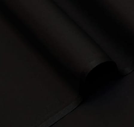 Eerie Black Malai Wash & Wear Unstitched Suit (4 Season) MF-03