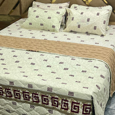 6 PCs Cotton Quilted Comforter Set CS.02