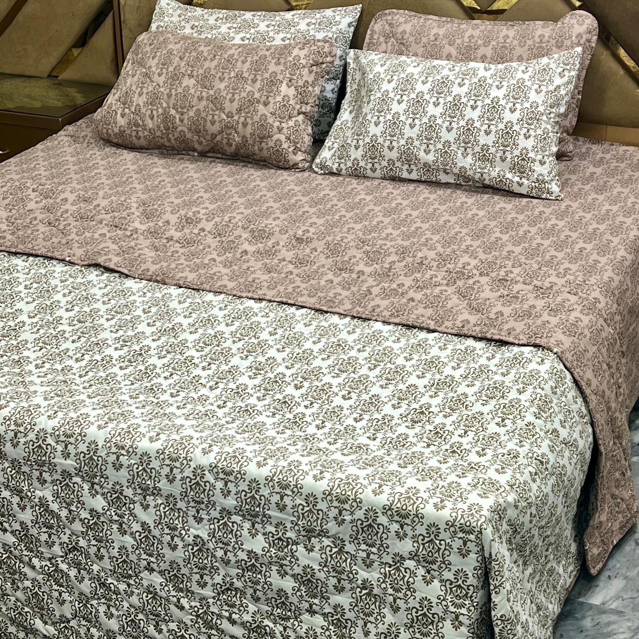 6 PCs Cotton Quilted Comforter Set CS.02