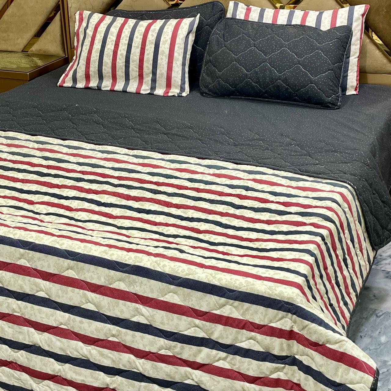 6 PCs Cotton Quilted Comforter Set CS.02