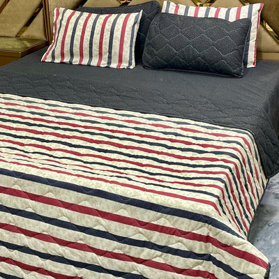 6 PCs Cotton Quilted Comforter Set CS.02