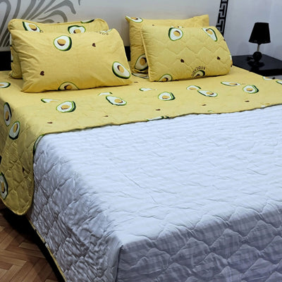 6 PCs Cotton Quilted Comforter Set CS.02