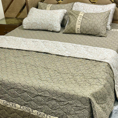 6 PCs Cotton Quilted Comforter Set CS.02