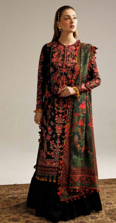 Hussain Rehar- Wedding Session  Fully Havey Embroided Winter Collection SC-5237