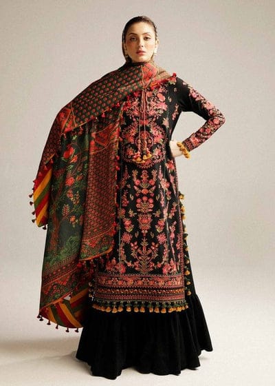 Hussain Rehar- Wedding Session  Fully Havey Embroided Winter Collection SC-5237