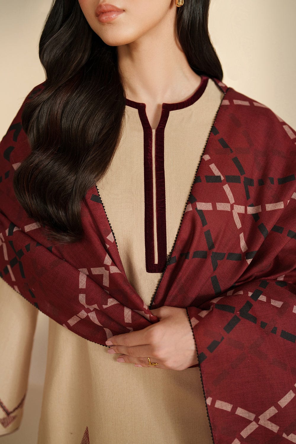 Jazmin- Wedding Session 3pc Winter Collection SC-4113