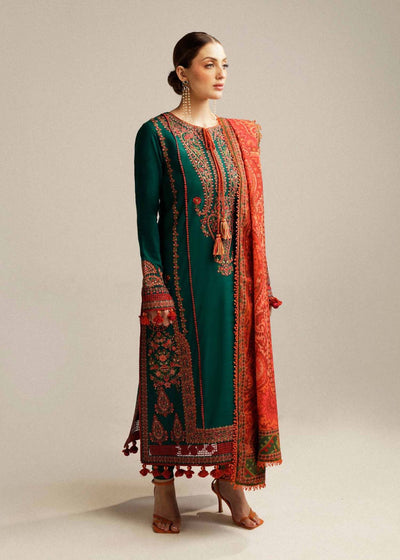Hussain Rehar SP-01 Embroidered Wedding Session 3pc